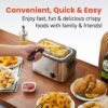 Elite Gourmet Deep Fryer Review Compact Stainless Steel Fryer with Adjustable Temperature Elite Gourmet Deep Fryer Review Compact Stainless Steel Fryer with Adjustable Temperature